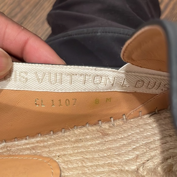 Louis Vuitton leather espadrilles - Picture 9 of 11